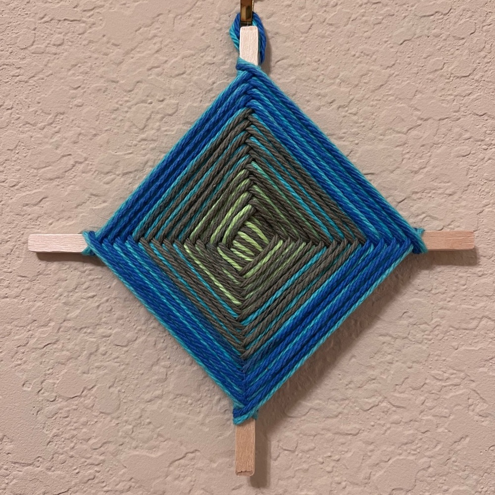 🧿 OJO DE DIOS 🧿 EYE OF GOD 🧿 Handmade Artisan Folkloric Wall Decor